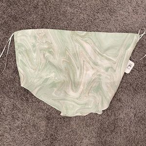 brand new marble bandanna tube top